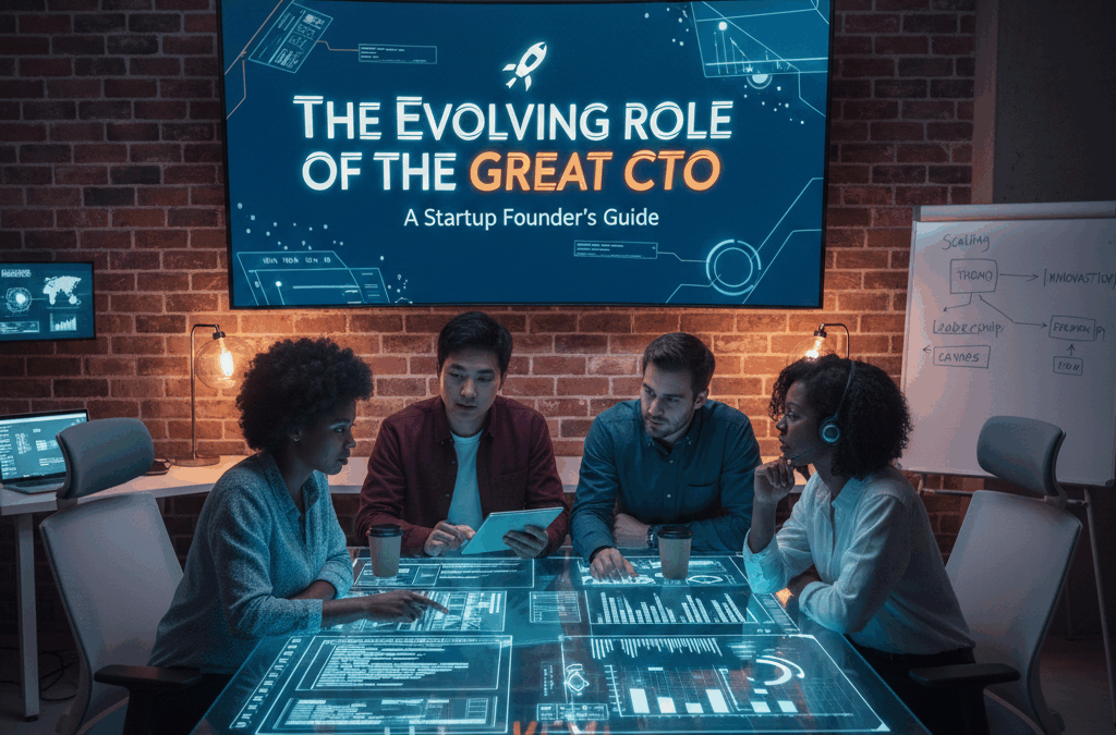🚀 The Evolving Role of the Great CTO: A Startup Founder’s Guide